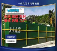 一体化污水处理设备